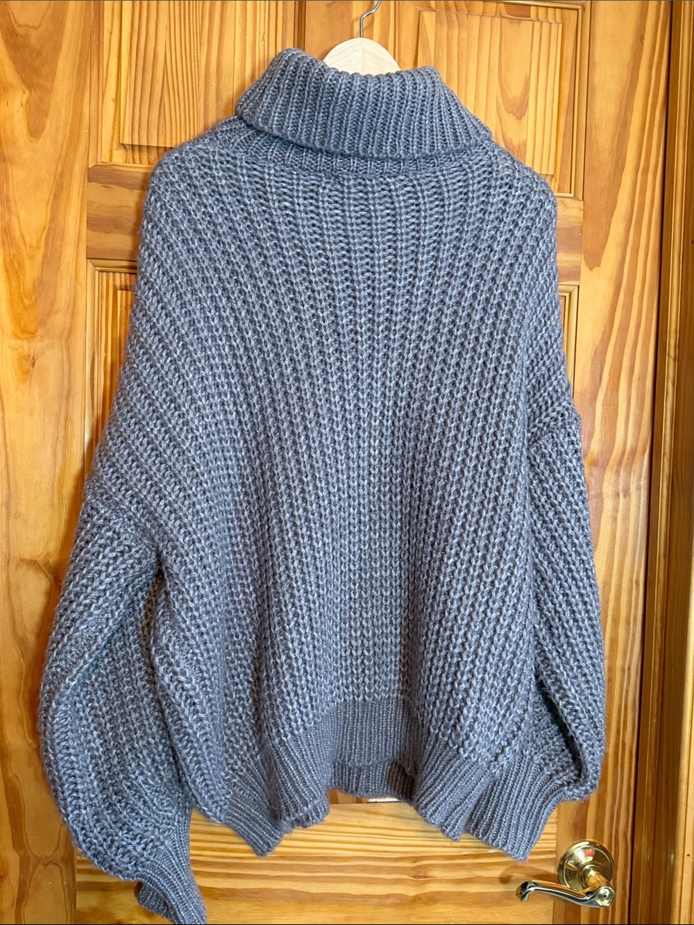 FATE Janice Cable Knit Turtleneck Sweater - Picture 7 of 7